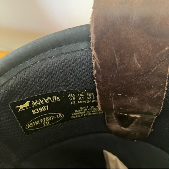 Irish Setter Two Harbors 11-inch Waterproof Soft Toe Boot 83907 Size 9.5 - Picture 11 of 16